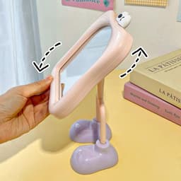 Gương Để Bàn Mini Hoạt Hình Chân Giày – Gương Trang Điểm Cute Decor Bàn Học, Bàn Làm 4