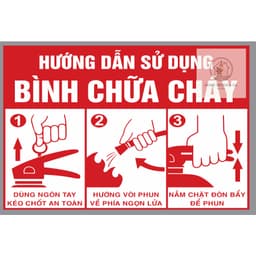 DECAL Nội quy,Tiêu lệnh, cấm lửa, cấm hút thuốc phòng cháy chữa cháy (kích thước quý khách xem ở phần mô tả) 4