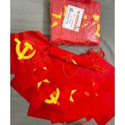 BÁN SỈ Dây Cờ Đảng – Cờ Tổ Quốc 10m | Dây Cờ Trang Trí Sự Kiện, Quán Cafe, Lễ Hội | In 2 Mặt Cao Cấp 4