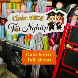 Combo SỈ 50-100-200 Banner Chúc Mừng Tốt Nghiệp Cắm Hoa | Happy Graduation | Phụ Kiện Trang Trí Bó Hoa Tốt Nghiệp 7