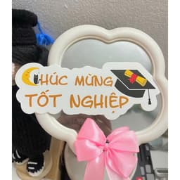 Combo SỈ 50-100-200 Banner Chúc Mừng Tốt Nghiệp Cắm Hoa | Happy Graduation | Phụ Kiện Trang Trí Bó Hoa Tốt Nghiệp 4