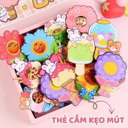 BÁN SỈ Set 100 / 200 / 300 Thẻ Cắm Kẹo Mút Trang Trí Bó Hoa - KHÔNG GỒM KẸO | Phụ Kiện Bó Hoa Kẹo Dễ Thương 1