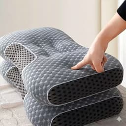 Gối Định Hình Công Thái Học 3D Thoáng Khí – Giảm Đau Vai Gáy, Nâng Đỡ Cổ, Ngủ Ngon Hơn 7