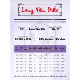 Cần Câu Long Vân Diếc GW 3
