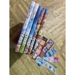 (đủ quà) Bộ 5q vở Blue Flag tập 1-5 full phụ kiện -  Blueflag 1