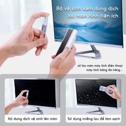 Bộ Dụng Cụ Vệ Sinh Laptop Máy Tính Điện Thoại 7In1 - Bộ Vệ Sinh Tai Nghe Bàn Phím Tiện Dụng 8