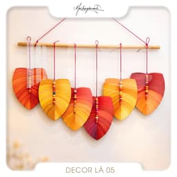 Bộ Tranh Lá Gỗ Nghệ Thuật - Mai Huyền Anh - Trang trí decor nhà cửa, homestay, khách sạn, quán cafe 5