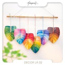 Bộ Tranh Lá Gỗ Nghệ Thuật - Mai Huyền Anh - Trang trí decor nhà cửa, homestay, khách sạn, quán cafe 2