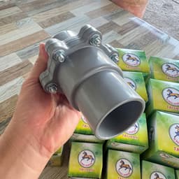 Lúp bê giếng 6 ốc siết, ống nhựa PVC, hàng Con Ngựa Taijan, đa kích thước 21 – 60. 1