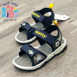 Giày Sandal bé trai  VNXK KENTO từ 3 - 12 tuổi quai hậu kiểu dán thể thao trẻ em đi học 1