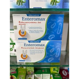 [CHÍNH HÃNG] Men vi sinh Enteromax bổ sung lợi khuẩn đường ruột- Hộp 20 ống. 2