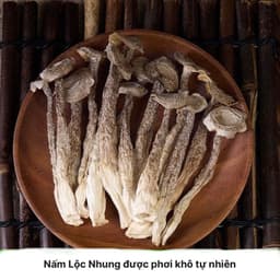 500gr Nấm Lộc Nhung Khô Thơm Ngon Giòn Bổ Dưỡng - Xào Rau củ Ăn Chay - Xào Lòng Gà 1