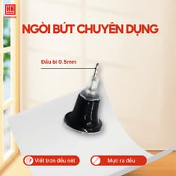 Combo 5/10/20 Bút Gel Minions ngòi 0.5mm Hồng Hà - HH 210 (Xanh, đen, tím)- 2760 3