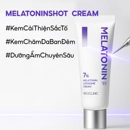 Kem Dưỡng Hỗ Trợ Làm Sáng Và Cải Thiện Nếp Nhăn 7% Melatonin Liposome Maxclinic Melatoninshot Cream 50ml - WANYI 2