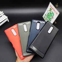 Ốp Lưng SONY XPERIA 1 / XZ4 Vân 3D Carbon Phay Xước Chống Sốc 2