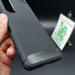 Ốp Lưng SONY XPERIA 1 III / X1 Mark 3 2021 Vân 3D Carbon Phay Xước Chống Sốc 7