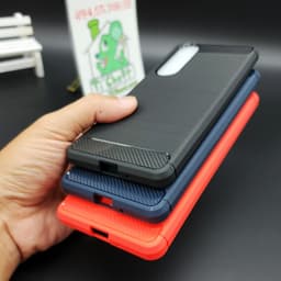 Ốp Lưng SONY XPERIA 1 III / X1 Mark 3 2021 Vân 3D Carbon Phay Xước Chống Sốc 4