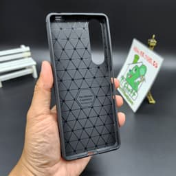 Ốp Lưng SONY XPERIA 1 III / X1 Mark 3 2021 Vân 3D Carbon Phay Xước Chống Sốc 8