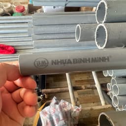 Ống PVC Bình Minh Phi 42 49 60 Cắt Lẻ 0.5m 1m 1
