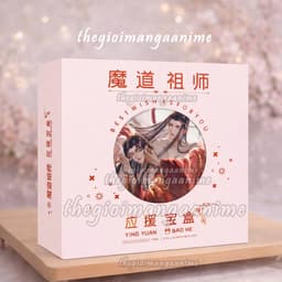 (tặng sticker) (LT.Viền tròn) Hộp quà tặng CRAYON SHIN-CHAN THIÊN QUAN TỨ PHÚC MA ĐẠO CONAN ONE PIECE bìa ngẫu nhiên 9