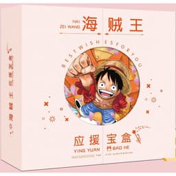 (tặng sticker)(VIỀN TRÒN) Hộp quà ONE PIECE - Đảo hải tặc in hình anime có nhiều món ngẫu nhiên Sưu Tầm Thẻ Lomo Bo Góc 2