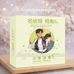 (tặng sticker) (LT.Viền tròn) Hộp quà tặng CRAYON SHIN-CHAN THIÊN QUAN TỨ PHÚC MA ĐẠO CONAN ONE PIECE bìa ngẫu nhiên 4
