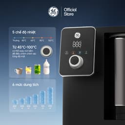 Máy lọc nước để bàn GE CTD50 - Hai chế độ: Nóng & Thường · Lắp đặt linh hoạt · Bình chứa tiện lợi 3