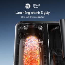 Máy lọc nước để bàn GE CTD50 - Hai chế độ: Nóng & Thường · Lắp đặt linh hoạt · Bình chứa tiện lợi 6