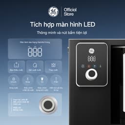 Máy lọc nước để bàn GE CTD50 - Hai chế độ: Nóng & Thường · Lắp đặt linh hoạt · Bình chứa tiện lợi 4