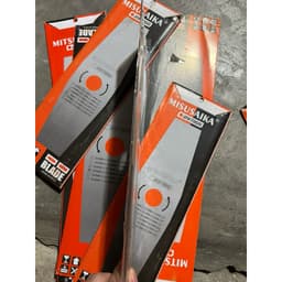 Lưỡi dao cắt cỏ Mitsuyama (Mitsusaika) xịn, dài 30-35-40cm kiểu vuông/vát 7
