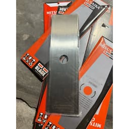 Lưỡi dao cắt cỏ Mitsuyama (Mitsusaika) xịn, dài 30-35-40cm kiểu vuông/vát 6