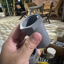 Ren nối thẳng ST phi 21 27 34, nối ống PVC kín nước 2