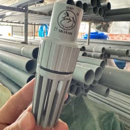 Luppe rọ Taijaan– Rọ bơm nước nhựa PVC King Horse – Van chân hút nước chống tụt, dùng giếng ao hồ cá 1
