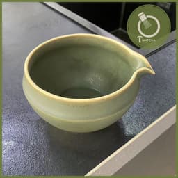 Chawan, bát gốm đánh matcha mẫu miệng thu (JJ-35) | Matcha bowl 4