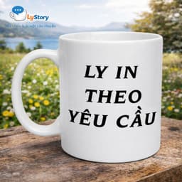 Cốc In Theo Yêu Cầu LyStory Shop, Ly Sứ In Hình, In Logo, In chữ Làm Quà Tặng, Thiết kế Miễn Phí 7