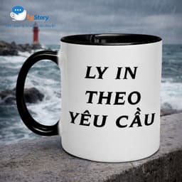 Cốc In Theo Yêu Cầu LyStory Shop, Ly Sứ In Hình, In Logo, In chữ Làm Quà Tặng, Thiết kế Miễn Phí 8
