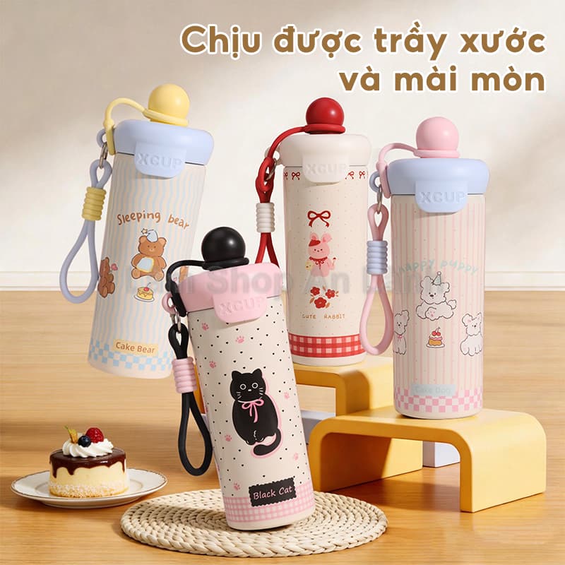 Bình giữ nhiệt INOX 316 | 600ml | Giữ nóng & lạnh | Gradient | Dành cho học sinh & nhân viên