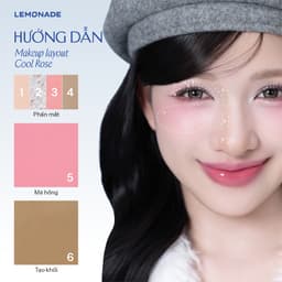 Bảng phấn mắt đa năng Lemonade Aesthetic Multi-task Palette 10.8g 6