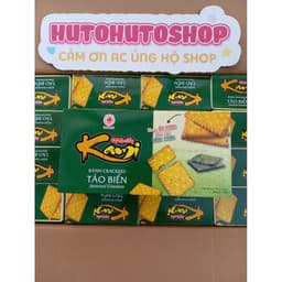 🛒 Bánh Tảo Biển Hải Hà Chính Hãng – Bánh Quy Giòn Xốp, Thơm Vị Rong Biển, Ăn Vặt Mỗi Ngày | Hutohutoshop 5