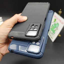 [Bản Quốc Tế ] Ốp Lưng Xia0mi Redmi Note 11 PRO 4G/5G / Note 11E PRO 6.67" Global Vân 3D Carbon Phay Xước Chống Sốc 3