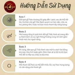 [Tarot Đồng Tâm] Palo Santo - Gỗ Trắc Xanh - Gỗ Thánh Peru, Xông Nhà Thanh Lọc Không Gian 4