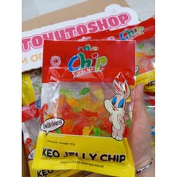 Combo 3 Túi Kẹo Chip Chip Hải Hà 100g Kẹo Dẻo Trái Cây Hình Con Vật Thơm Ngon Mềm Dẻo Ăn Vặt Cho Bé | hutohutoshop 8