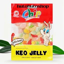 Combo 3 Túi Kẹo Chip Chip Hải Hà 100g Kẹo Dẻo Trái Cây Hình Con Vật Thơm Ngon Mềm Dẻo Ăn Vặt Cho Bé | hutohutoshop 2