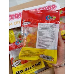 Combo 3 Túi Kẹo Chip Chip Hải Hà 100g Kẹo Dẻo Trái Cây Hình Con Vật Thơm Ngon Mềm Dẻo Ăn Vặt Cho Bé | hutohutoshop 6
