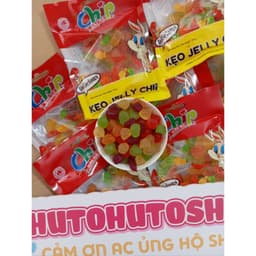 Combo 3 Túi Kẹo Chip Chip Hải Hà 100g Kẹo Dẻo Trái Cây Hình Con Vật Thơm Ngon Mềm Dẻo Ăn Vặt Cho Bé | hutohutoshop 7