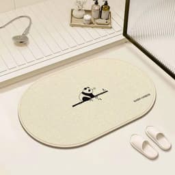 Thảm Lau Chân Chùi Chân, Thảm Trải Sàn Chùi Chân 3D Chống Trơn Trượt, Thảm Siêu Thấm Nhà Tắm, Nhà Bếp - Thảm Chân40x60cm 2