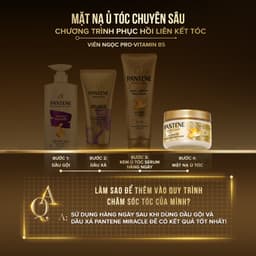 Mặt Nạ Ủ Tóc Chuyên Sâu PANTENE Miracles Phục Hồi Liên Kết Tóc Hộp 300ML 7