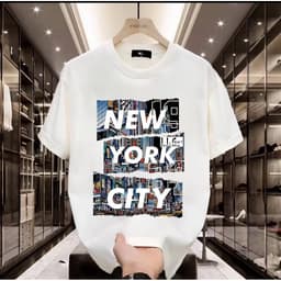 Áo Thun Unisex Nam Nữ in hình NEW YORK CITY chất cotton 100% co giãn 4 chiều 3