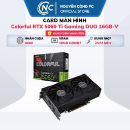 Card Màn Hình Colorful GeForce RTX 5060 Ti Gaming DUO 16GB-V - BH 36 tháng 1