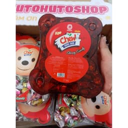 🍬 Kẹo Gấu Chewy Hải Hà 240g Hộp Gấu Siêu Dễ Thương – Kẹo Mềm Đủ Vị Trái Cây | Hutohutoshop 4